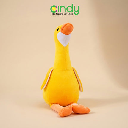 Cindy Funny Goose Plush Toy – Boneka Karakter  Angsa Kuning Lucu Gemoy Terlaris - CBK1269
