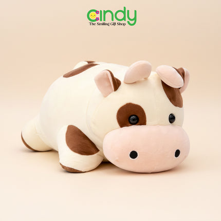Cindy Boneka Sapi Super Lembut Empuk Plush Toys - Boneka Hewan Gemoy Bantal Peluk Anak Lucu Kado Ulang Tahun