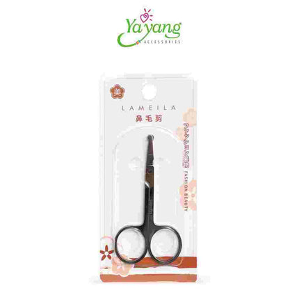 YAYANG Gunting Bulu Hidung & Alis Ujung Bulat Bahan Stainless - Nose Hair Scissors Beauty Tools