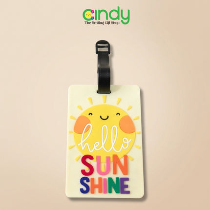 Cindy Tag Koper Bentuk Unik - Luggage Tag Aksesoris Koper - CFZ240503