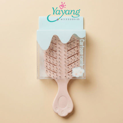 Yayang Sisir Rambut Anti Rontok Vented Paddle Pastel Series