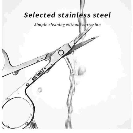YAYANG Gunting Alis Ujung Lancip Stainless Steel - Alat Kecantikan Penghilang Bulu Rambut - NKC0106
