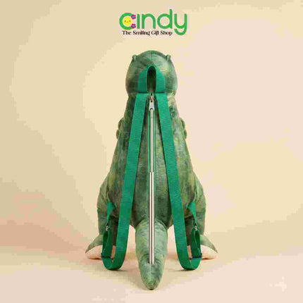 Cindy Tas Ransel Anak Dinosaurus T-Rex Plush Backpack Boneka Dino Lucu Tas Ransel Anak