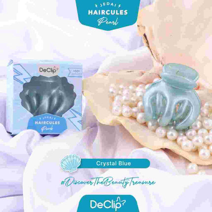 YAYANG DeClip Jedai Haircules Gigi 5 Ukuran 5CM Pearl Series - Aksesoris Fashion Jepitan Rambut