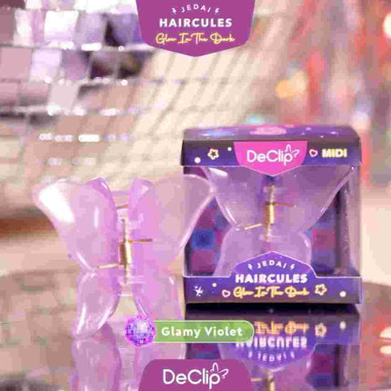YAYANG x DeClip Jedai Butterfly Haircules Jepit Kupu Gigi 4 Ukuran 4,5CM -Aksesoris Fashion Rambut