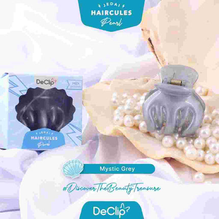 YAYANG DeClip Jedai Haircules Gigi 5 Ukuran 5CM Pearl Series - Aksesoris Fashion Jepitan Rambut