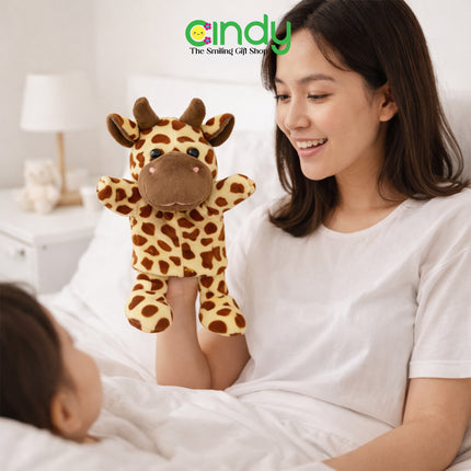 CINDY Boneka Tangan Edukasi Anak - Animal Hand Puppet - Mainan Boneka Anak - CBA2122/2155