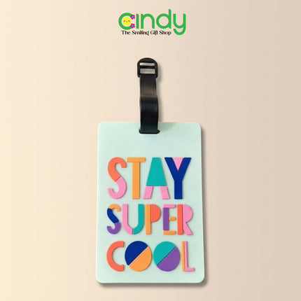 Cindy Tag Koper Bentuk Unik - Luggage Tag Aksesoris Koper - CFZ240503