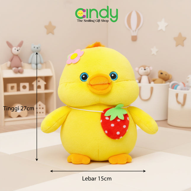 Cindy Boneka Animals Rattle - Mainan Boneka Karakter Bebek  Pinguin Pakai Tas Kerincing CBK1291/1768