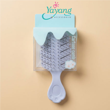 Yayang Sisir Rambut Anti Rontok Vented Paddle Pastel Series