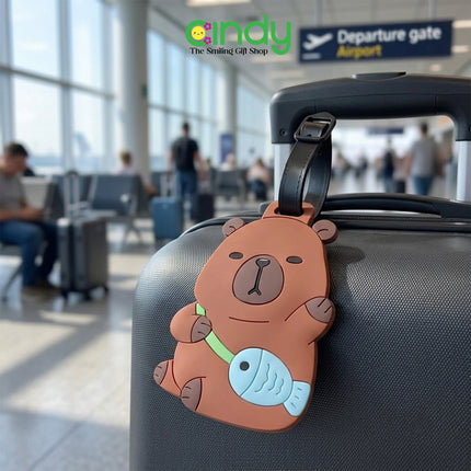 Cindy Tag Koper Bentuk Unik - Luggage Tag Aksesoris Koper - CFZ240503