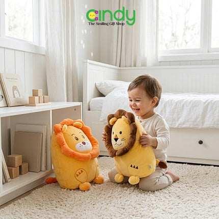 Cindy Boneka Singa Plush 30 cm Boneka Hewan Lucu Boneka Peluk Stuffed Animal Hadiah Anak - CBB0381