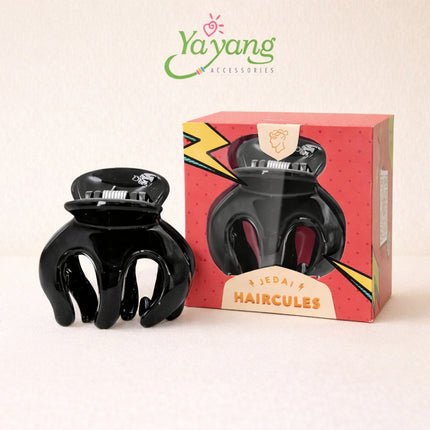 Yayang x Declip Jedai Haircules Original Gigi 3 Ukuran 5CM - Jedai Rambut Kuat Anti Patah Premium