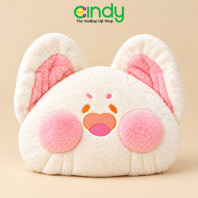 Cindy Bantal Tidur Sofa Dudu Cat Bantal Bentuk Kepala Kucing Bantal Peluk Karakter Kucing Lucu Teman Tidur Anak
