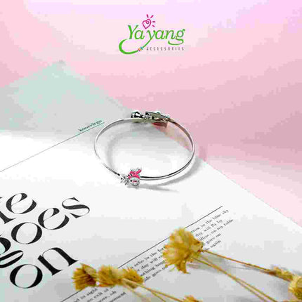 Yayang Gelang Serut Anak Official License Sanrio - Perhiasan Anak Lapis Emas - Gold Plated Titanium