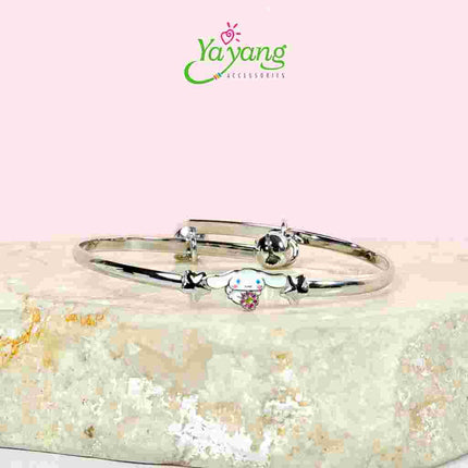 Yayang Gelang Serut Anak Official License Sanrio - Perhiasan Anak Lapis Emas - Gold Plated Titanium