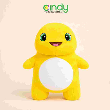 Cindy Boneka Nailong Milk Dragon Standing Plush Toy - Mainan Boneka Dino Kuning Lucu Hadiah Kado Ulang Tahun
