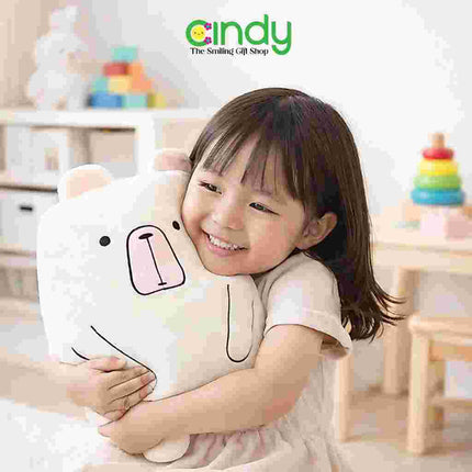 Cindy Bantal Boneka Karakter 30cm Super Empuk Plush Lucu Bantal Tidur Anak Sofa Dekorasi Kamar