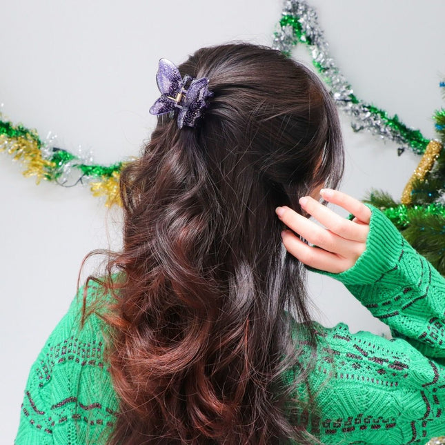 YAYANG DeClip Jedai Butterfly Haircules Jepit Kupu Gigi 4 Ukuran 4,5cm