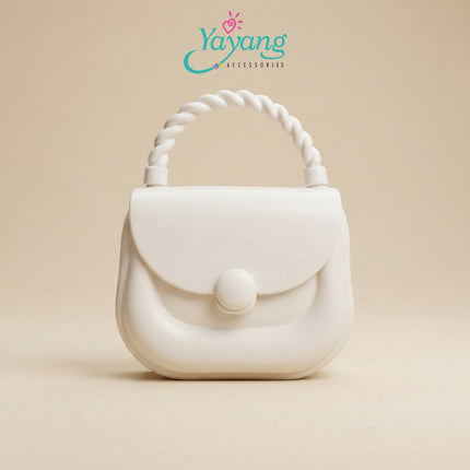 Yayang Tas Jelly Mini Anak Tas Selempang Jelly Anak Perempuan Tas Crossbody Mini Tas Pesta Anak