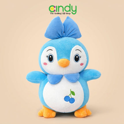 Cindy Boneka Penguin Lucu Pita Plush Doll Anak Perempuan Imut Empuk - Boneka Hadiah Anak