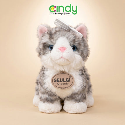 Cindy Boneka Kucing Seulgi Mio - Gratis Sisir - Boneka Mainan Anak Empuk Lembut Hadiah Anak