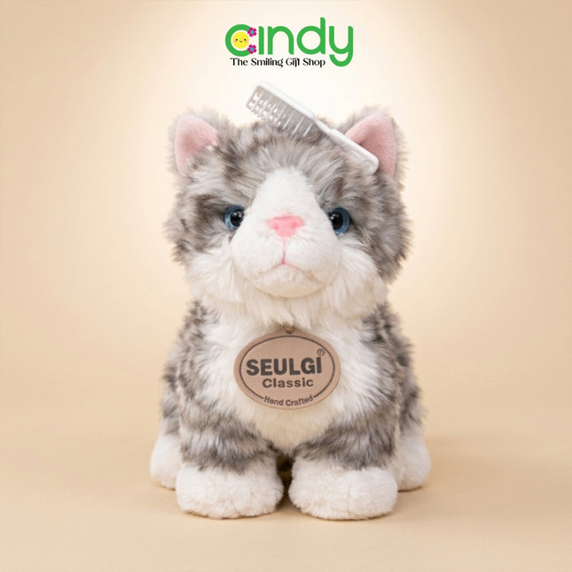 Cindy Boneka Kucing Seulgi Mio - Gratis Sisir - Boneka Mainan Anak Empuk Lembut Hadiah Anak