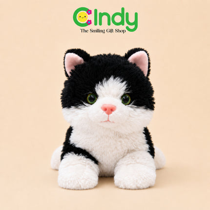 Cindy Boneka Kucing Lucu Plush Doll Empuk Lembut - Boneka Cat Laying Kado Ulang Tahun