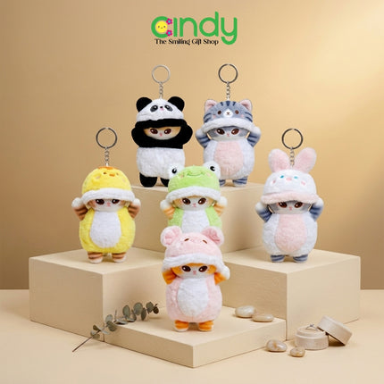 Cindy Gantungan Kunci Boneka Kucing Mofusan Premium - CBG087701