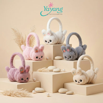YAYANG Earmuff Bayi Rabbit Carrot - Alat Penutup Telinga Anak Anti Dingin - Aksesoris Fashion Bayi