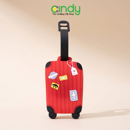Cindy Tag Koper Bentuk Koper - Luggage Tag Aksesoris Koper - CFZ2403