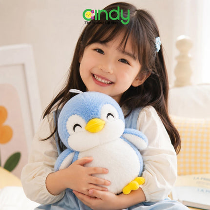 Cindy Boneka Penguin Bulat Senyum Happy Penguin Soft Plushie