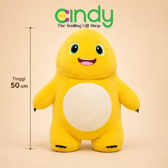 Cindy Boneka Dino Kuning Jumbo - Nailong Jumbo Premium Plush Toy