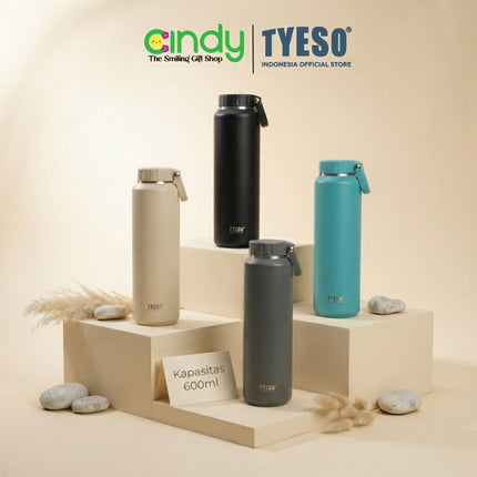 Tyeso Tumbler 710mL Botol Minum Sports TS-8756C Portable Mug Vacuum Insulated Stainless Steel