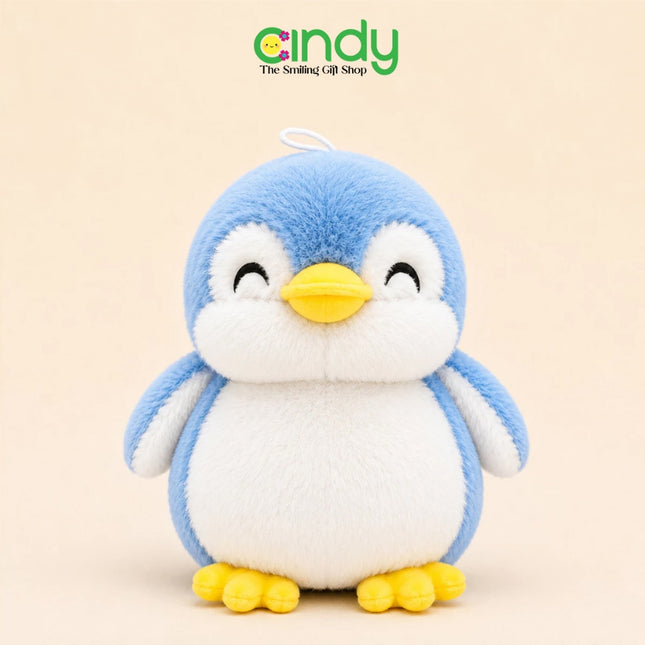 Cindy Boneka Penguin Bulat Senyum Happy Penguin Soft Plushie
