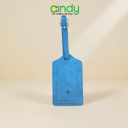 Cindy Tag Koper Kulit Sintetis Name Tag Koper Luggage Tag Label Koper Travel ID Card Holder Aksesoris Koper