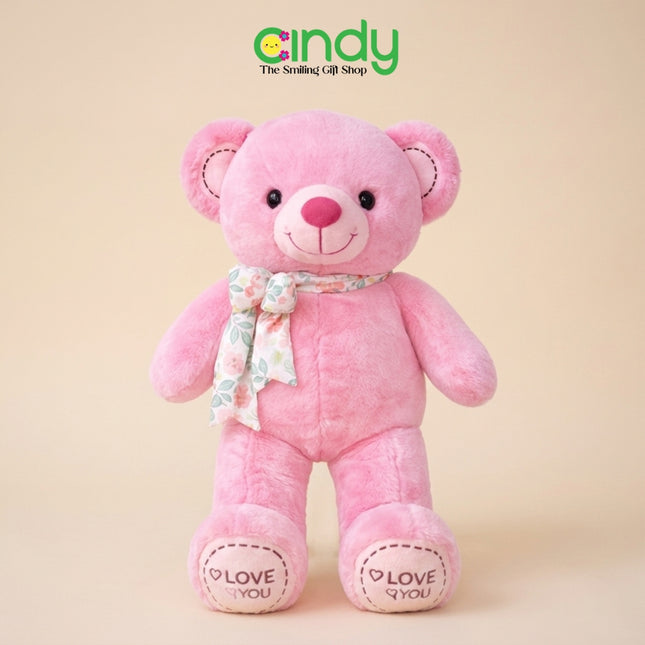 Cindy Teddy Bear Gipsy Syall Plush Toy - Mainan Anak Boneka Beruang Lucu untuk Kado Ulang Tahun