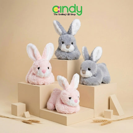 Cindy Boneka Kelinci Tidur Lucu Plush Boneka Bunny Lembut Teman Tidur Anak Kado