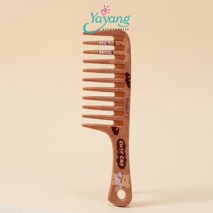 YAYANG Sisir Rambut Renggang Gigi Jarang - Sisir Rambut Rontok Anti Kusut - Alat Kecantikan Rambut
