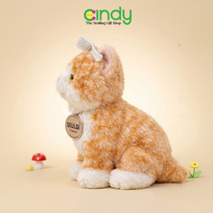 Cindy Boneka Kucing Seulgi Mio - Gratis Sisir - Boneka Mainan Anak Empuk Lembut Hadiah Anak