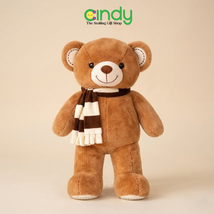 Cindy Teddy Bear Gipsy Syall Plush Toy - Mainan Anak Boneka Beruang Lucu untuk Kado Ulang Tahun