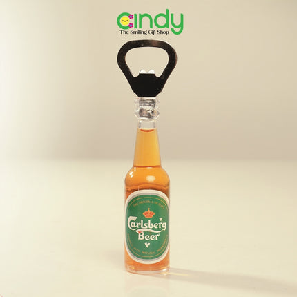 Cindy Magnet Kulkas Pembuka Botol Mini Bentuk Botol Minuman Unik Dekorasi Dapur Hadiah Souvenir