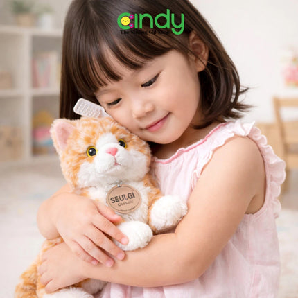 Cindy Boneka Kucing Seulgi Mio - Gratis Sisir - Boneka Mainan Anak Empuk Lembut Hadiah Anak