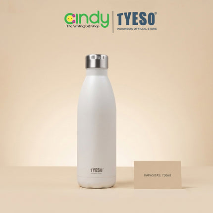 Tyeso Botol Minum Klasik 750ml Stainless Steel Double Vacuum Insulated Tahan Panas Dingin TS-8842