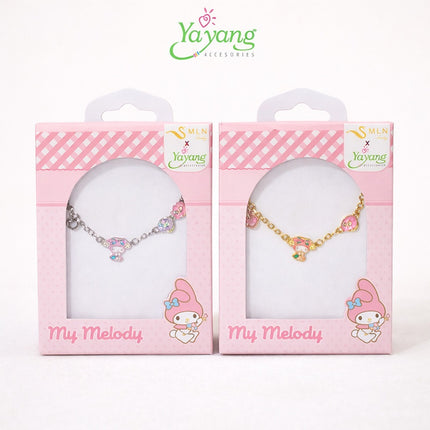 Yayang Gelang Anak Official License Sanrio - Perhiasan Anak Lapis Emas - Gold Plated Titanium New