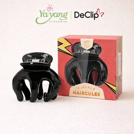 Yayang x Declip Jedai Haircules Original Gigi 3 Ukuran 5CM - Jedai Rambut Kuat Anti Patah Premium