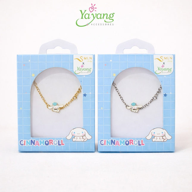 Yayang Gelang Anak Official License Sanrio - Perhiasan Anak Lapis Emas - Gold Plated Titanium New