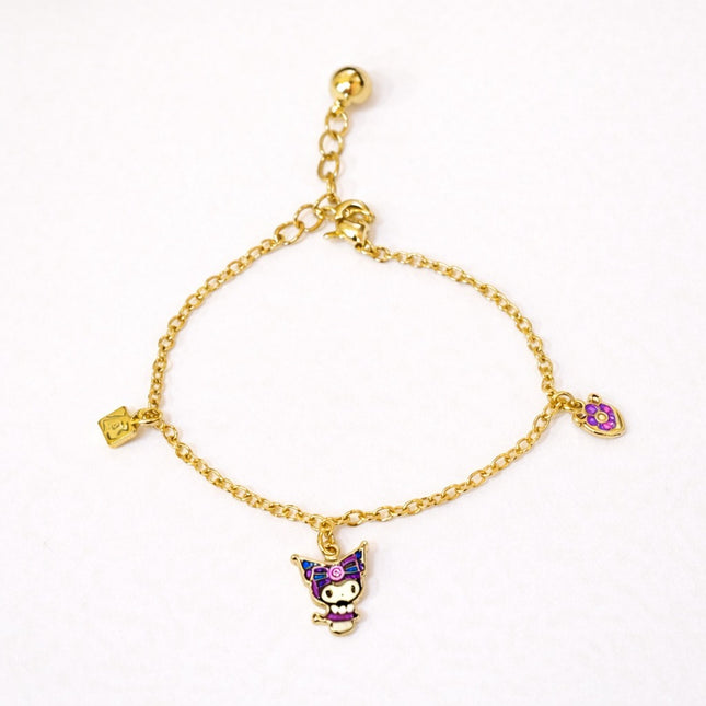 Yayang Gelang Anak Official License Sanrio - Perhiasan Anak Lapis Emas - Gold Plated Titanium New