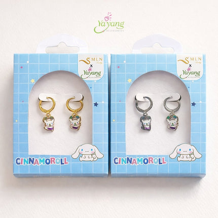 Yayang Giwang Anak Official License Sanrio - Anting Perhiasan Anak Lapis Emas - Gold Plated Titanium