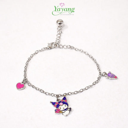 Yayang Gelang Anak Official License Sanrio - Perhiasan Anak Lapis Emas - Gold Plated Titanium New